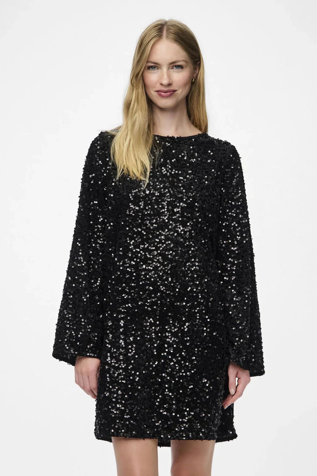 Evy glitter dress with sequins