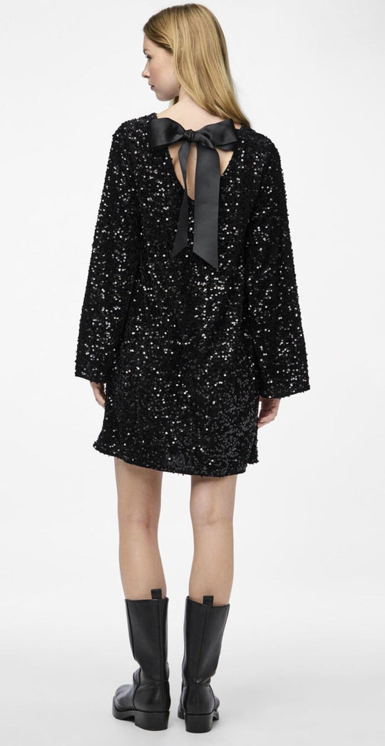 Evy glitter dress with sequins