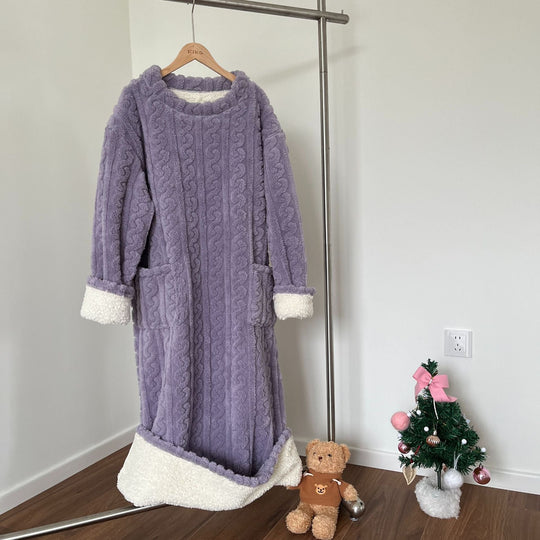 Fine™️ | Cozy winter lounge dress