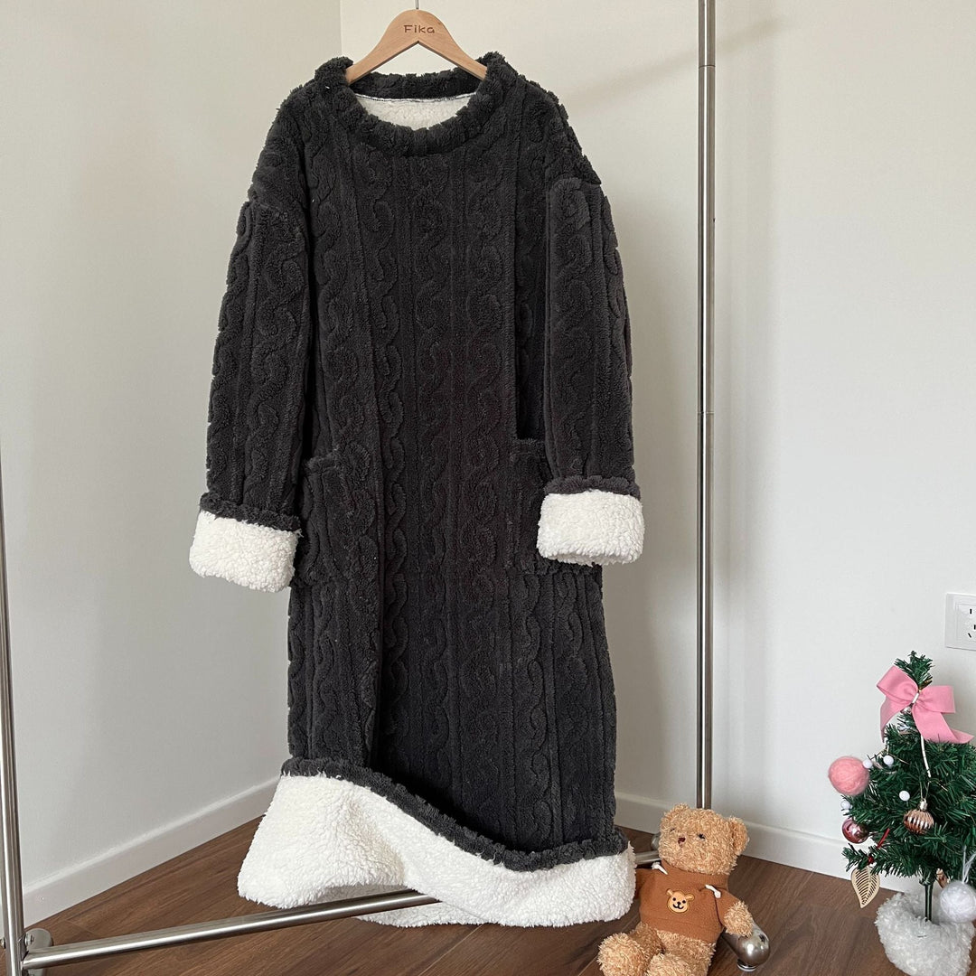 Fine™️ | Cozy winter lounge dress