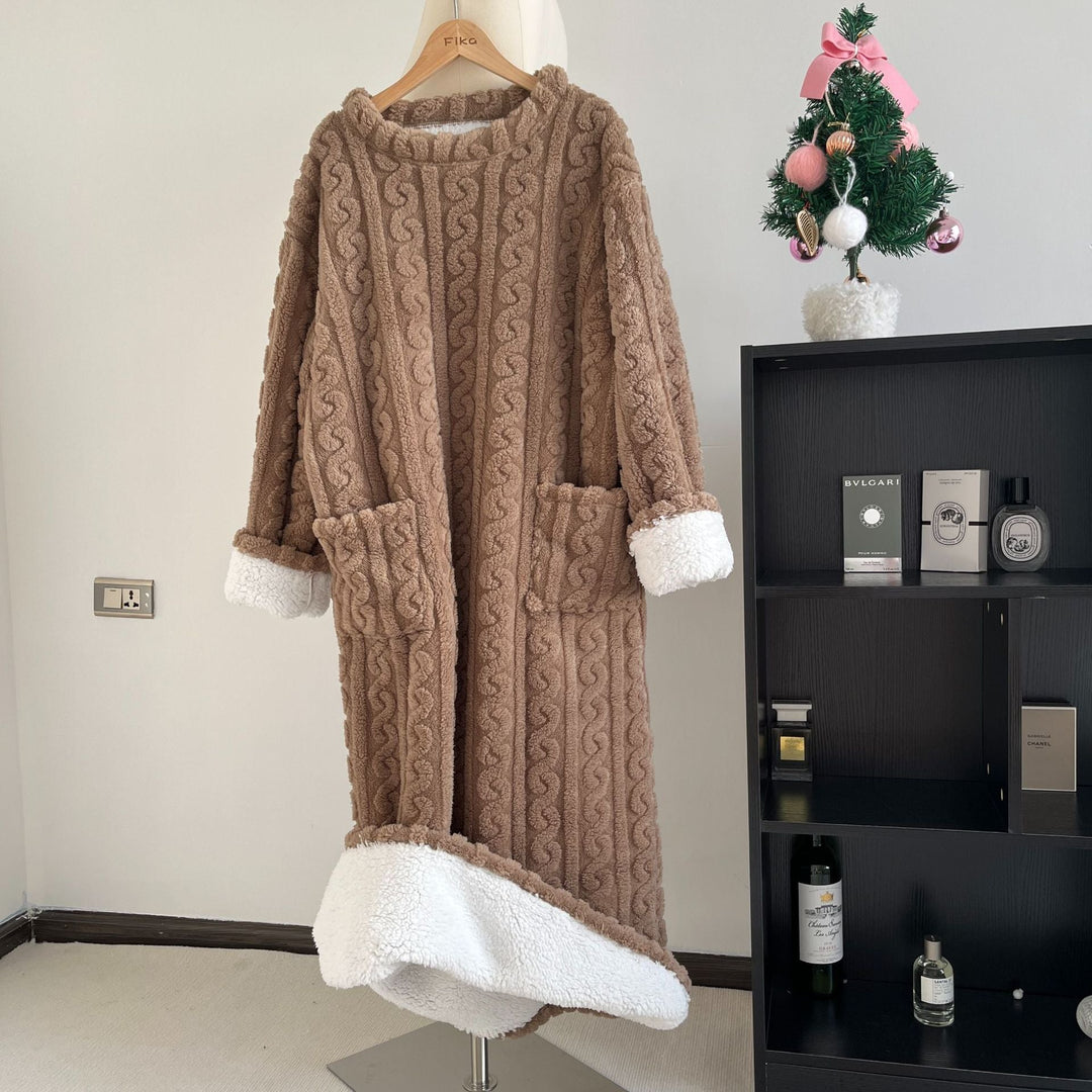 Fine™️ | Cozy winter lounge dress