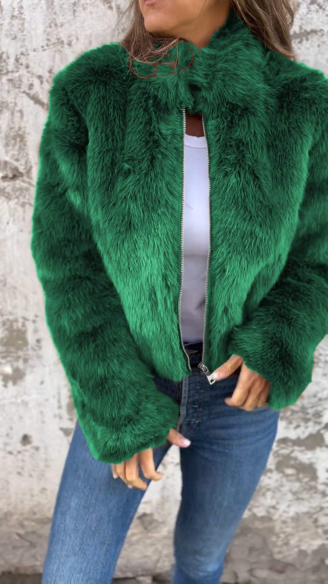 Lilly™ faux fur coat