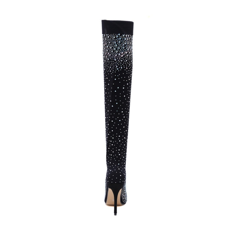 Sparkly™ | Luxe Over-the-Knee Boots – Dazzling, Stylish & Irresistible